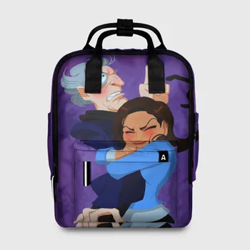 

Female backpack 3D Doctor and Clara