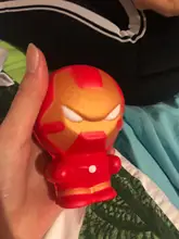 Squishy-superhéroe de elevación lenta para niños, juguete antiestrés, Kawaii, perfumado, para aliviar el estrés, regalos de navidad