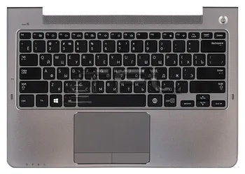 

Laptop keyboard for Samsung NP-535U3C 535U3C BA75-04055M silver case (black)