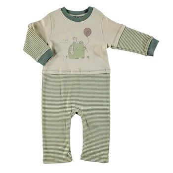 

ebebek Bambaki Cold Days Baby Boy Footless Romper