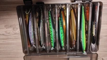 Tackle-Box Bait-Hooks Fishing-Lure BEARKING Double-Sided Compartments Professional