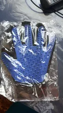 Envío Gratis pelo de perro eliminar guantes perros guante para masaje peines para gatos de limpieza Deshedding guantes para cepillar para perro gato