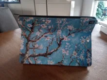 For Apple iPad 8 10.2 2020 (8th 8 Generation) -Printed PU Leather Smart Tablet Stand