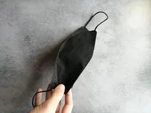 10/50/100 Uds 3D cara máscaras desechables 10 uds/pack oído bucle 4-capa tela no tejida de soplado en fusión de adulto cara de máscara