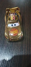 Disney Pixar-Coche de juguete de Cars 3 para niños, vehículo de aleación fundido a presión, Rayo McQueen, Jackson Storm Ramirez 1:55, n. ° 95