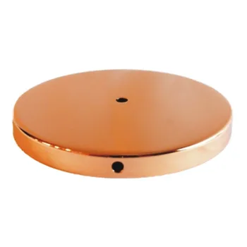

Basis for copper foot brightness rounded diameter 185mm