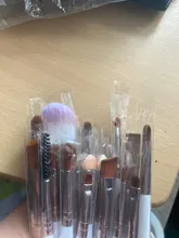 OWOSC-Juego de brochas de maquillaje para mujer, 20/5 Uds., polvo cosmético, sombra de ojos, delineador de ojos, base, colorete, mezcla, belleza, brochas de maquillaje