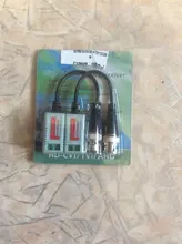 Cables de transmisión HD-CVI/HDVI/AHD, transceptor de vídeo pasivo, Balun, Cable transmisor trenzado para cámara, 2 uds., 6 uds.