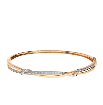 

Gold bracelet with diamonds sunlight sample 585