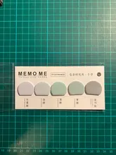 Linda pegatina, marcadores Memo Pad, notas adhesivas, Página de notas, banderas, etiqueta autoadhesiva, marcador, marcador, almohadilla, suministros de oficina