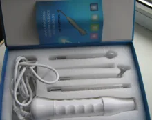 Electrodo de alta frecuencia para máquina Facial, tubo de cristal, varita para acné, cuidado de la piel, removedor de acné, estiramiento Facial de alta frecuencia para Spa