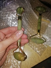 Rodillo de Jade para el cuidado de la piel, masajeador Facial de piedra Natural para cara, ojo Gua Sha, elimina arrugas, herramientas de belleza