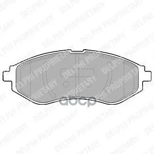 Колодки Передние Chevrolet Aveo(T250) Lp1895 Delphi арт. LP1895