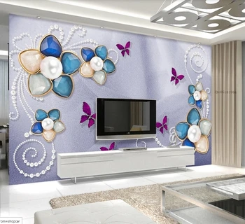 

3D photo wallpaper. Noble purple flower. Any size. Fast shipping to Russia.