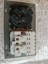 Delviz-Toma corriente con USB estándar para la UE, enchufe de pared con 2 salidas, panel de alimentación CA 110 ~ 250V, de calidad 16A, doble marco, 146x86mm