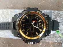 SMAEL-Pulsera de cuarzo para hombre, relojes deportivos digitales masculinos, con pantalla LED, resistentes al agua, de lujo y a la moda