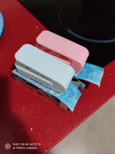 Mini sellador térmico de bolsas de plástico, Accesorios para el hogar para almacenamiento en la cocina, aperitivos, frutas y verduras