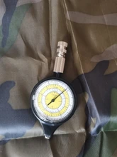 OOTDTY-telémetro de mapa multifunción de odómetro, brújula, curvimetro, deporte de escalada al aire libre, telémetro de mapa