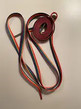 Cordones de zapatos de arcoíris de colores degradados, cordones de lona de corte bajo con estampado personalizado de arcoíris, accesorios