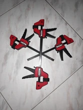 Clip-Kit Clamp Work-Bar Woodworking Quick-Ratchet Heavy-Duty 4inch 30x100mm