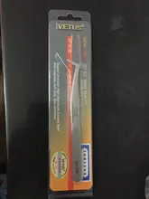 VETUS-Pinzas profesionales para pestañas, 3D, volumen, extensión de pestañas, ventilador, pinzas de cejas, cierre excelente