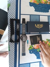 LIGE-reloj deportivo de cuarzo Para Hombre, cronógrafo de marca superior de lujo, a la moda, Ultra reloj Para muñeca fina Para Hombre