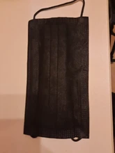 50-400 Uds desechables máscara no tejida 3 capas filtro Anti polvo Smog transpirable gasa máscara negro adulto cara boca máscaras