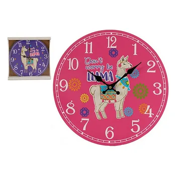 

Wall Clock Wood (3 x 33,8 x 33,8 cm)