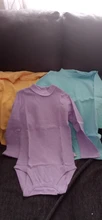 Ropa de colores para bebés, monos recién nacidos de color sólido puro, 100% algodón, calentador de cuello alto, ropa temprana, camisas, Top para niños y niñas
