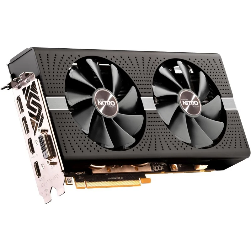 Видеокарта SAPPHIRE AMD Radeon RX 590 11289-02-20G NITRO+ RADEON RX 590 8G, 8Гб, GDDR5, Ret