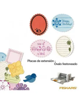 

PLATES EXTENSION FOR MACHINE FUSE DIES MEDIUM SIZE MOD. OVAL SCALLOPED