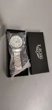 LIGE-Reloj de plata con esfera grande para hombre, cronógrafo deportivo, de cuarzo, militar, resistente al agua, 2020