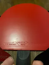 HUIESON 6 Star 2 uds nuevo y mejorado de carbono de conjunto de raqueta de tenis súper poderoso raqueta de Ping Pong bate para adultos Club de formación