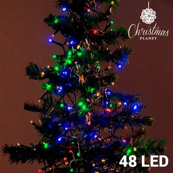 

Multi-coloured Christmas Lights (48 LED)