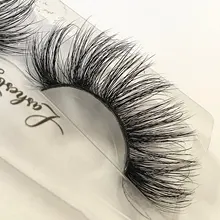 Pestañas de visón de 10-25mm, pestañas esponjosas 3d de visón, Maquillaje espectaculares, largas y naturales, extensión de pestañas al por mayor