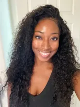 Pelucas frontales de onda profunda para mujeres negras 28 30 pulgadas, cabello humano rizado 13x4 brasileño Remy, peluca con malla Frontal ondulada y húmeda