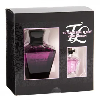 

Trespassing Lady Pour Femme Eau oof Parfum EDP Spray 100ml + 10ml Trespassing Lady Night Edition-Kingly time