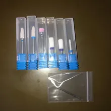 1 pieza de cabezal cerámico para pulidora, eléctrica de uñas artísticas
