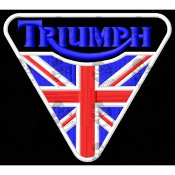 

MOTORCYCLE TRIUMPH ROCKET Iron patch toppa ricamata gestickter patch patch brode embroidery patch Size: 12,5cm