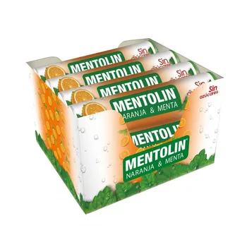 

Pack 12 you. · Mentholin sugar-free mentholin Orange