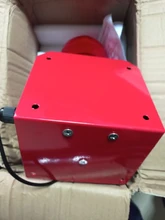 Alarma de sonido y luz, claxon Industrial de seguridad, Flash estroboscópico de voz, 110dB, con Control remoto inalámbrico