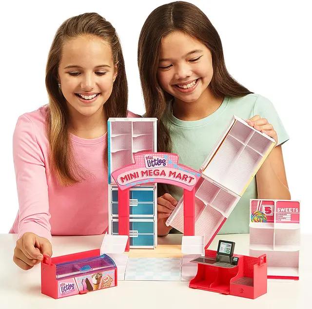 Original Shopkins Real Littles Cutie O'S Mini Mega Mart Collectible Toys Cart Dolls Children Toy Girl Surprise Toy Birthday Gift 2