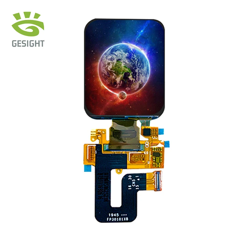Ecrã Oled Gesight de 78 Polegadas Resolução 368x448 com Ecrã Táctil Capacitivo Interface Mipi Spi para Smartver Wearable - Imagem 6