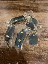 Keychain-Pouch Genuine-Leather Key-Bag Mini-Key Fashion Package Waist-Hanging Creative