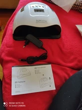 Lámpara de uñas LED UV de 120W, secador de uñas de secado rápido, para manicura y pedicura, Salón Profesional de manicura, 57 LED