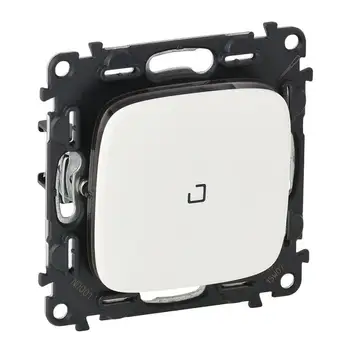 

Switch 1-cl. SP Valena allure 10Ah IP20 250 V with illumination from the faces. Panel-screw. Clips Bel. Leg 752726