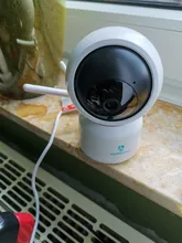 HeimVision-Monitor de bebé HMB33MQ, pantalla LCD de 5 pulgadas, 1080P, visión nocturna, 360 °, PTZ, mando a distancia, Audio de 2 vías, VOX, grabación de cuna, soporte para tarjeta SD