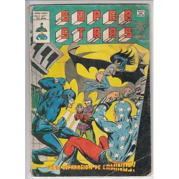 

SUPER STARS VOL 1 N ° 7, a road separation, DC COMICS, VERTICE ED. -1978, author PAUL LEVITZ, 1ª ED. Spanish COMIC BOOK