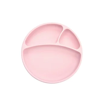 

ebebek Oioi Vacuum Based Silicon Plate Pink