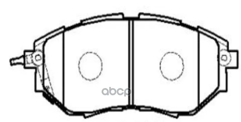Колодки Тормозные Дисковые Передние Subaru Legacy Iv 3.0i/ Outback 3.0i 03 Cksu-12 Ctr арт. CKSU-12